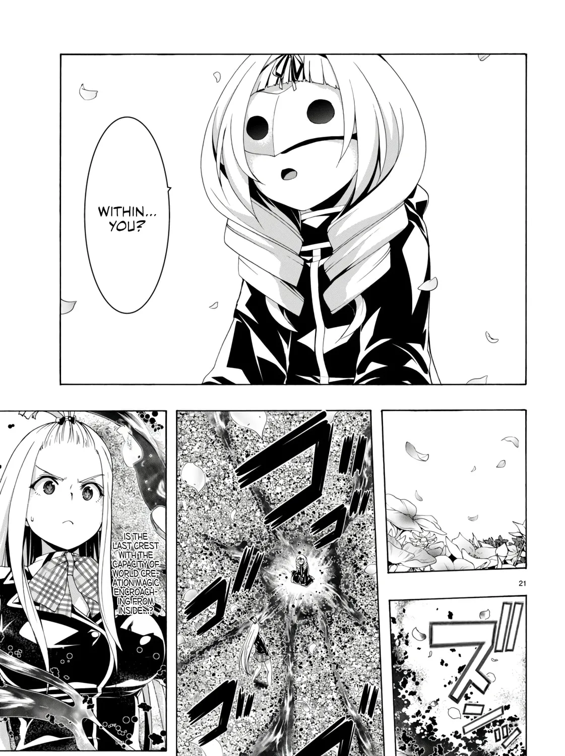 Trinity Seven: The Seven Magicians Chapter 154 page 36 - 