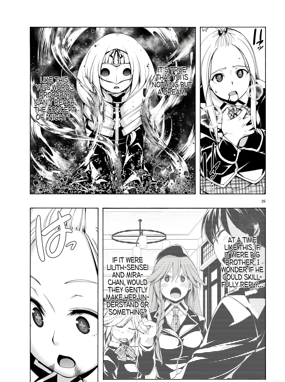 Trinity Seven: The Seven Magicians Chapter 154 page 44 - 