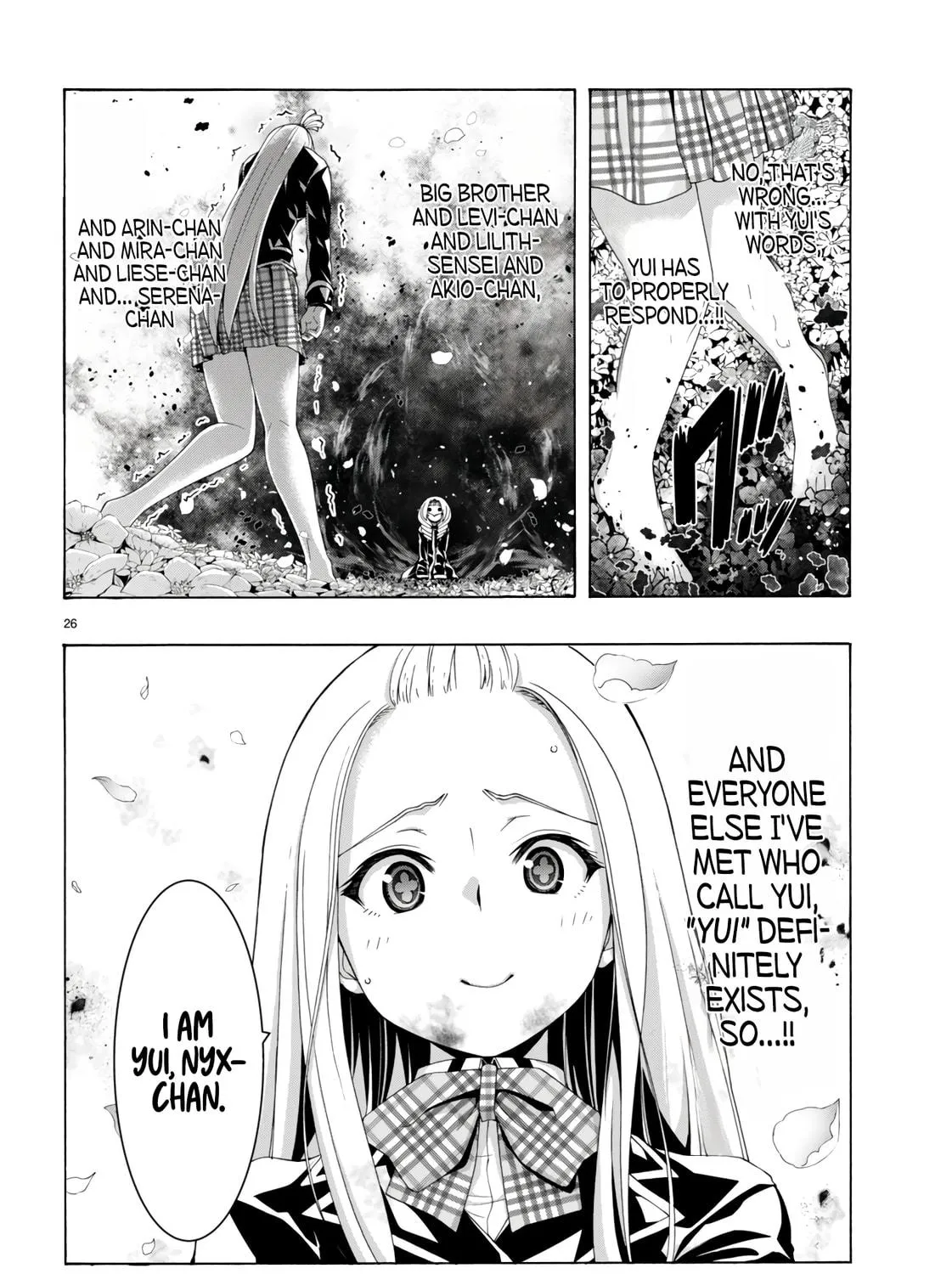 Trinity Seven: The Seven Magicians Chapter 154 page 46 - 