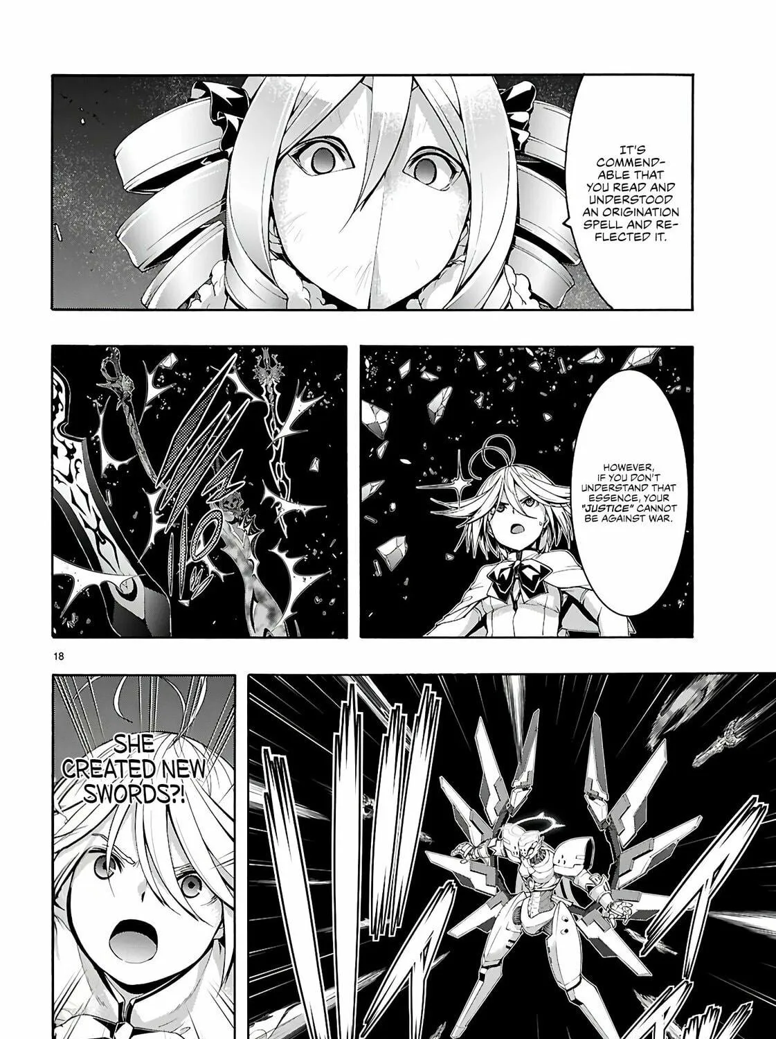 Trinity Seven: The Seven Magicians Chapter 156 page 34 - 