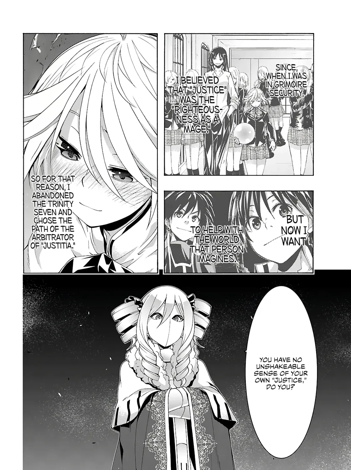 Trinity Seven: The Seven Magicians Chapter 157 page 24 - 