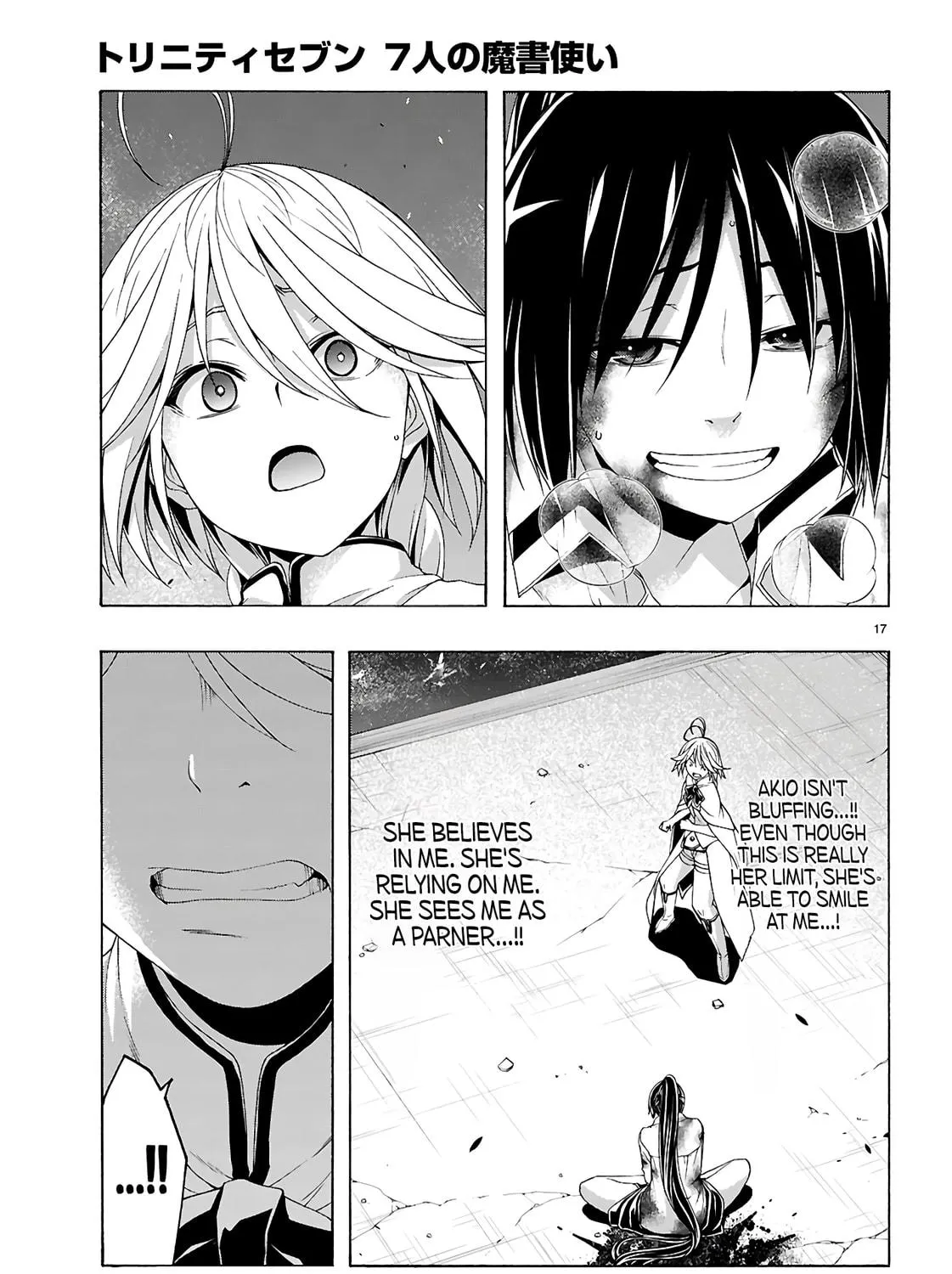 Trinity Seven: The Seven Magicians Chapter 157 page 34 - 