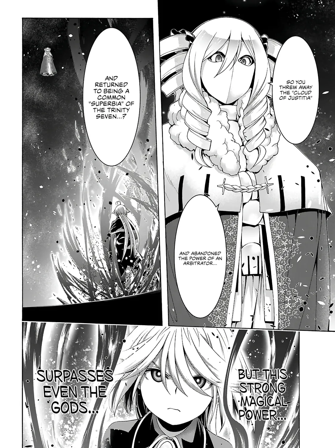 Trinity Seven: The Seven Magicians Chapter 157 page 50 - 