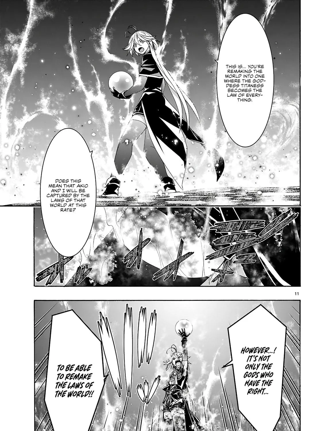Trinity Seven: The Seven Magicians Chapter 158 page 22 - 