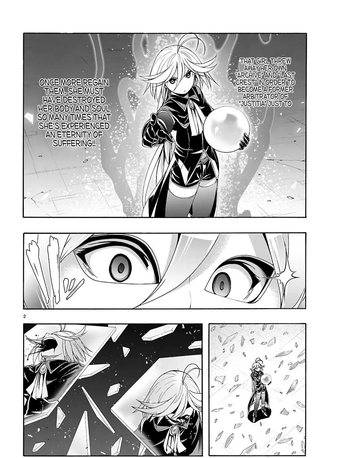 Trinity Seven: The Seven Magicians Chapter 158 page 4 - 