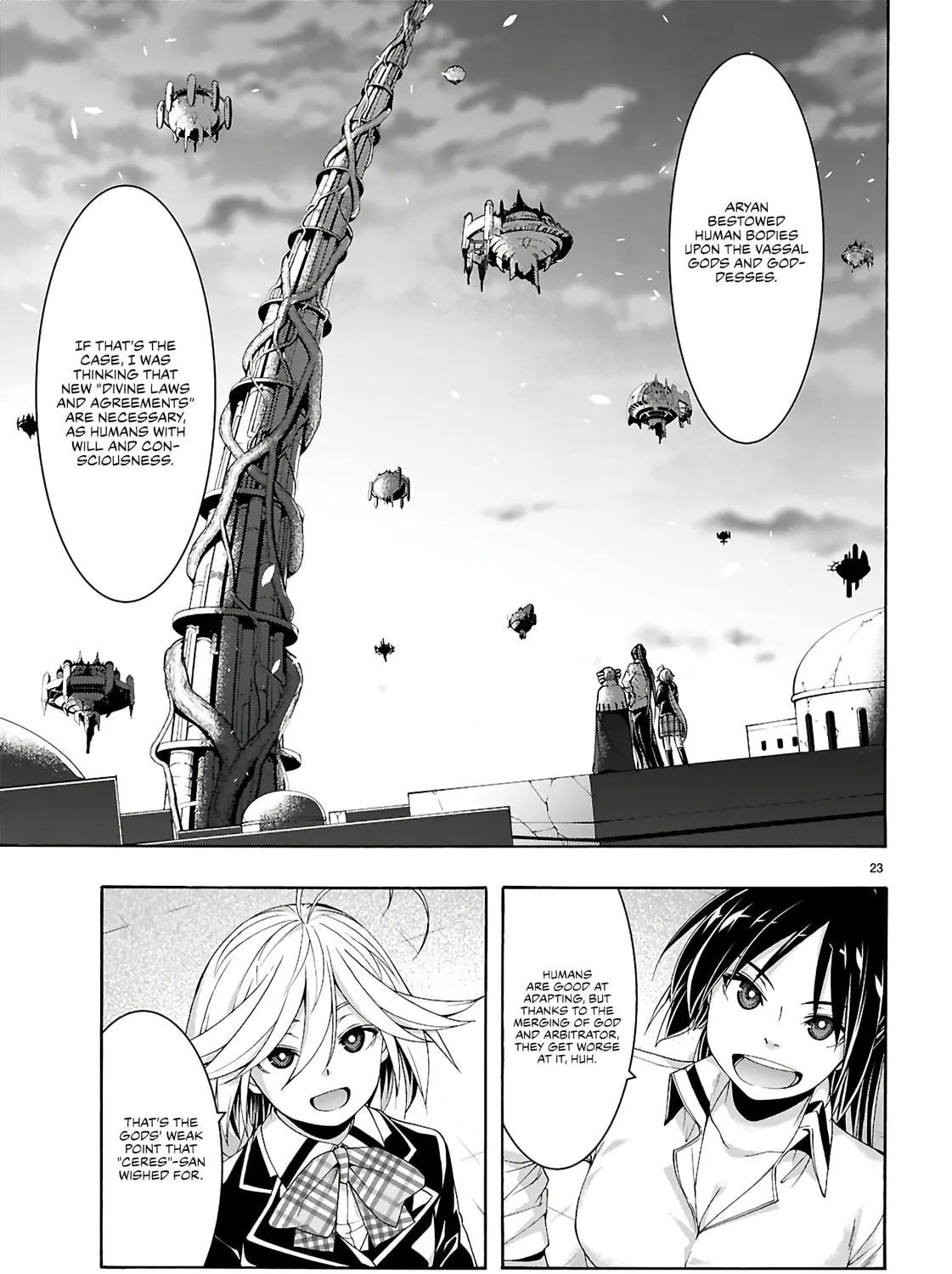 Trinity Seven: The Seven Magicians Chapter 158 page 44 - 