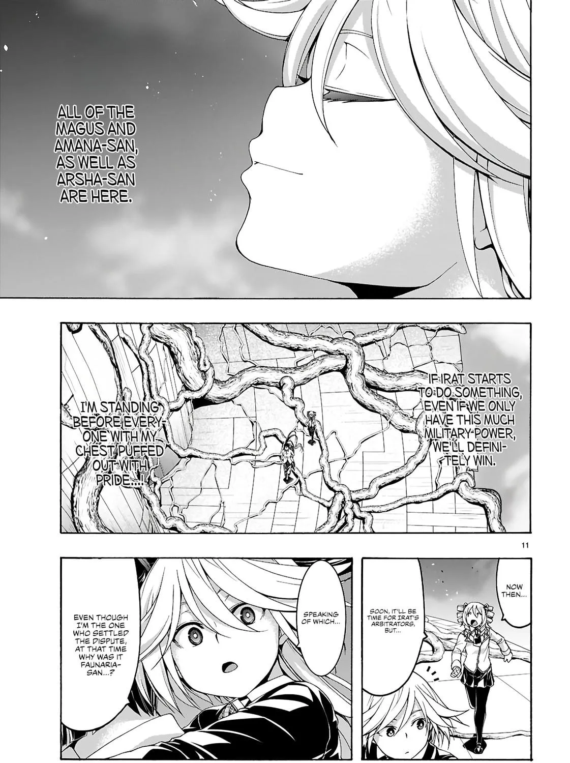 Trinity Seven: The Seven Magicians Chapter 159 page 22 - 