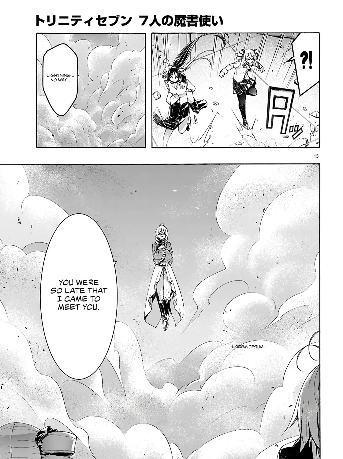 Trinity Seven: The Seven Magicians Chapter 159 page 26 - 