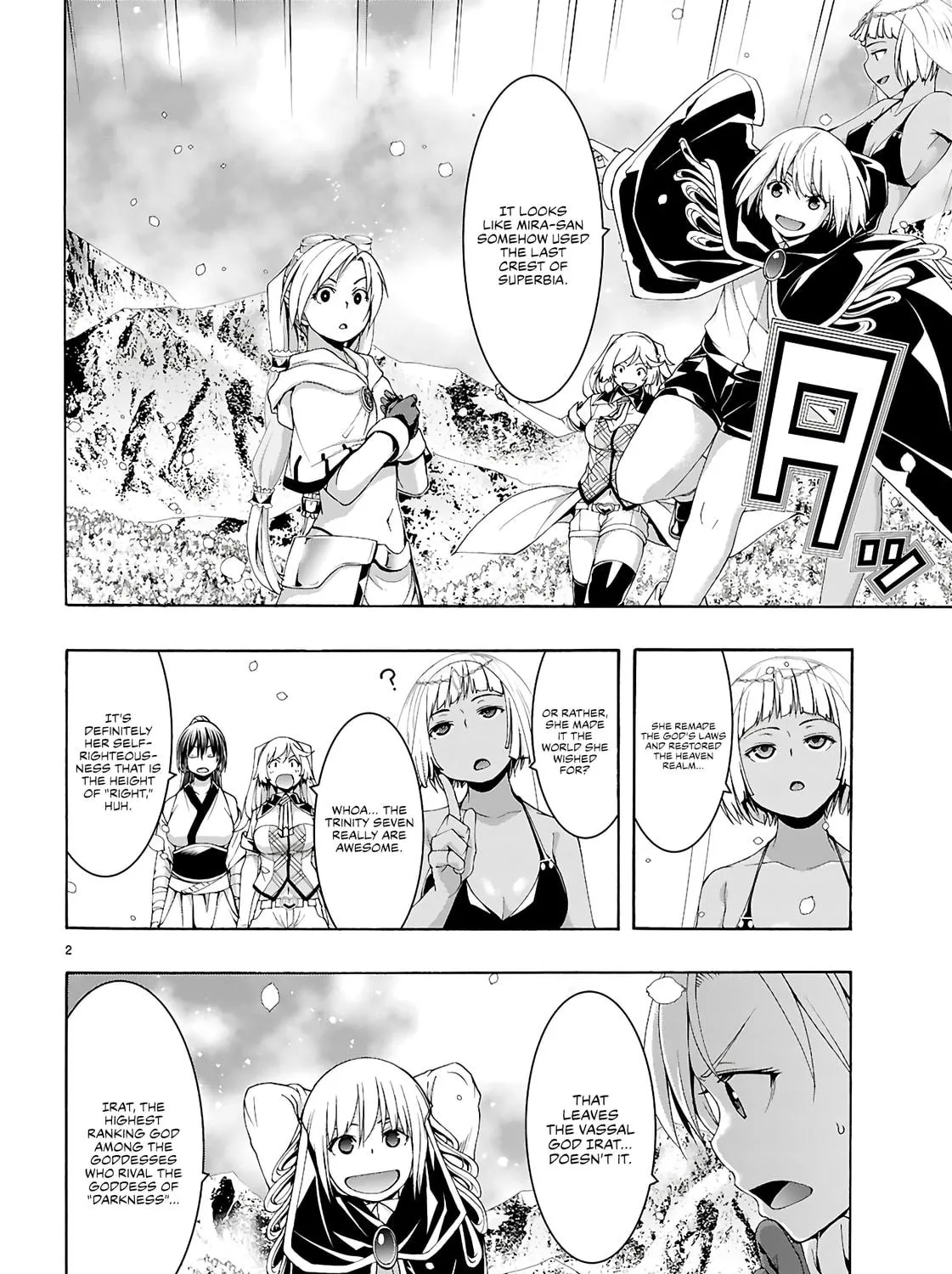 Trinity Seven: The Seven Magicians Chapter 159 page 4 - 