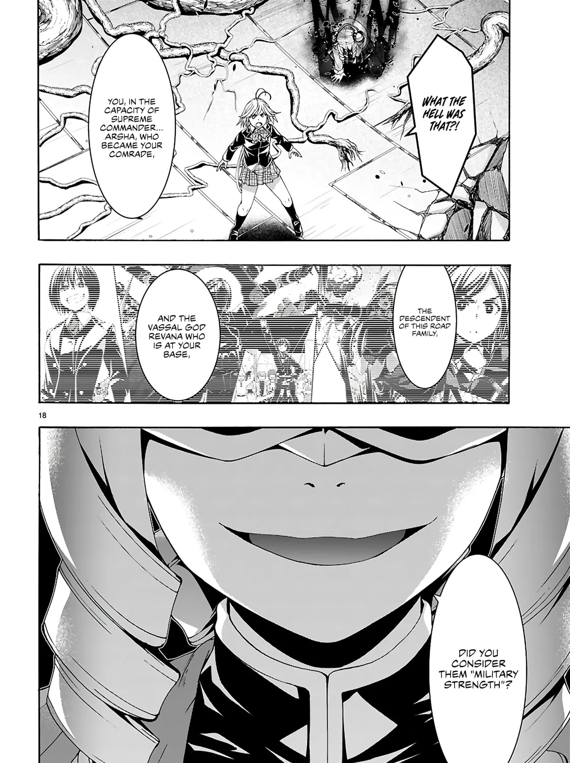 Trinity Seven: The Seven Magicians Chapter 159 page 36 - 