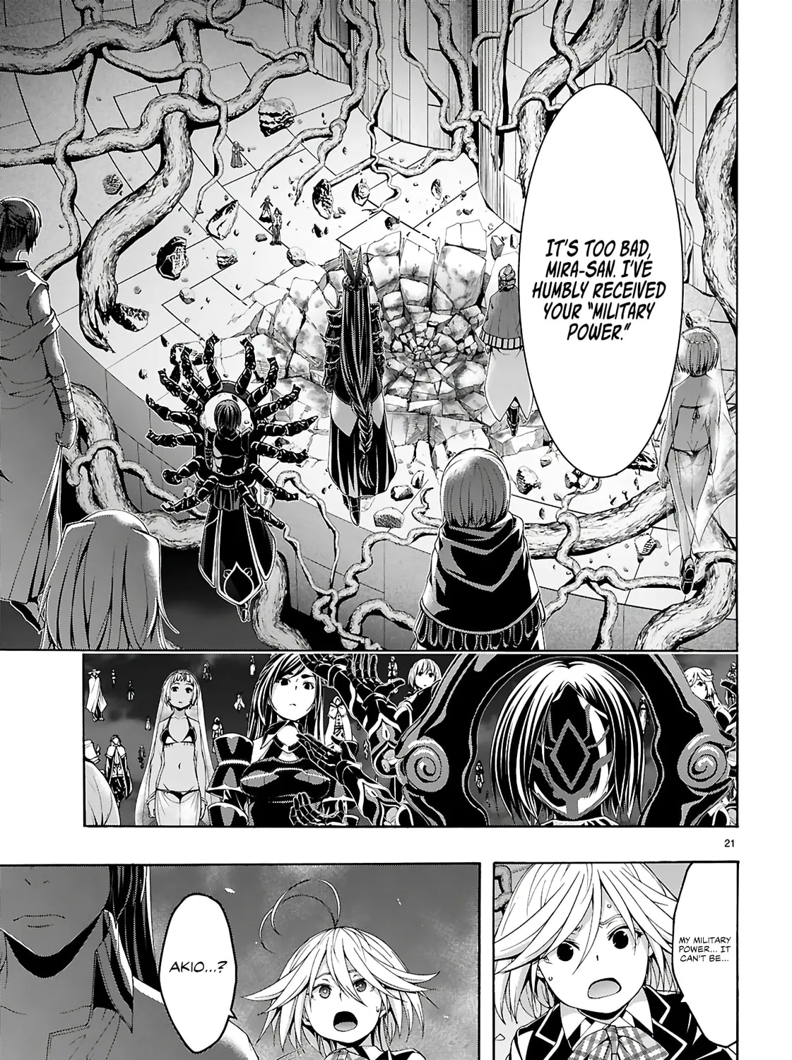Trinity Seven: The Seven Magicians Chapter 159 page 42 - 