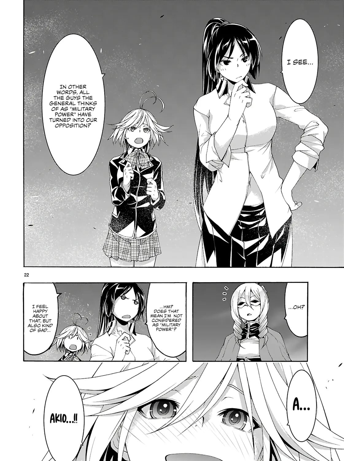 Trinity Seven: The Seven Magicians Chapter 159 page 44 - 