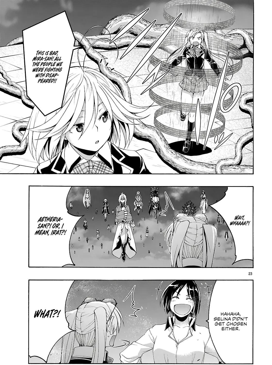 Trinity Seven: The Seven Magicians Chapter 159 page 46 - 