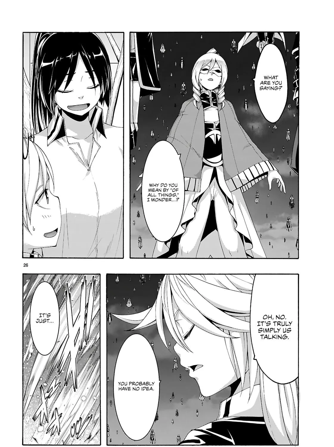 Trinity Seven: The Seven Magicians Chapter 159 page 52 - 