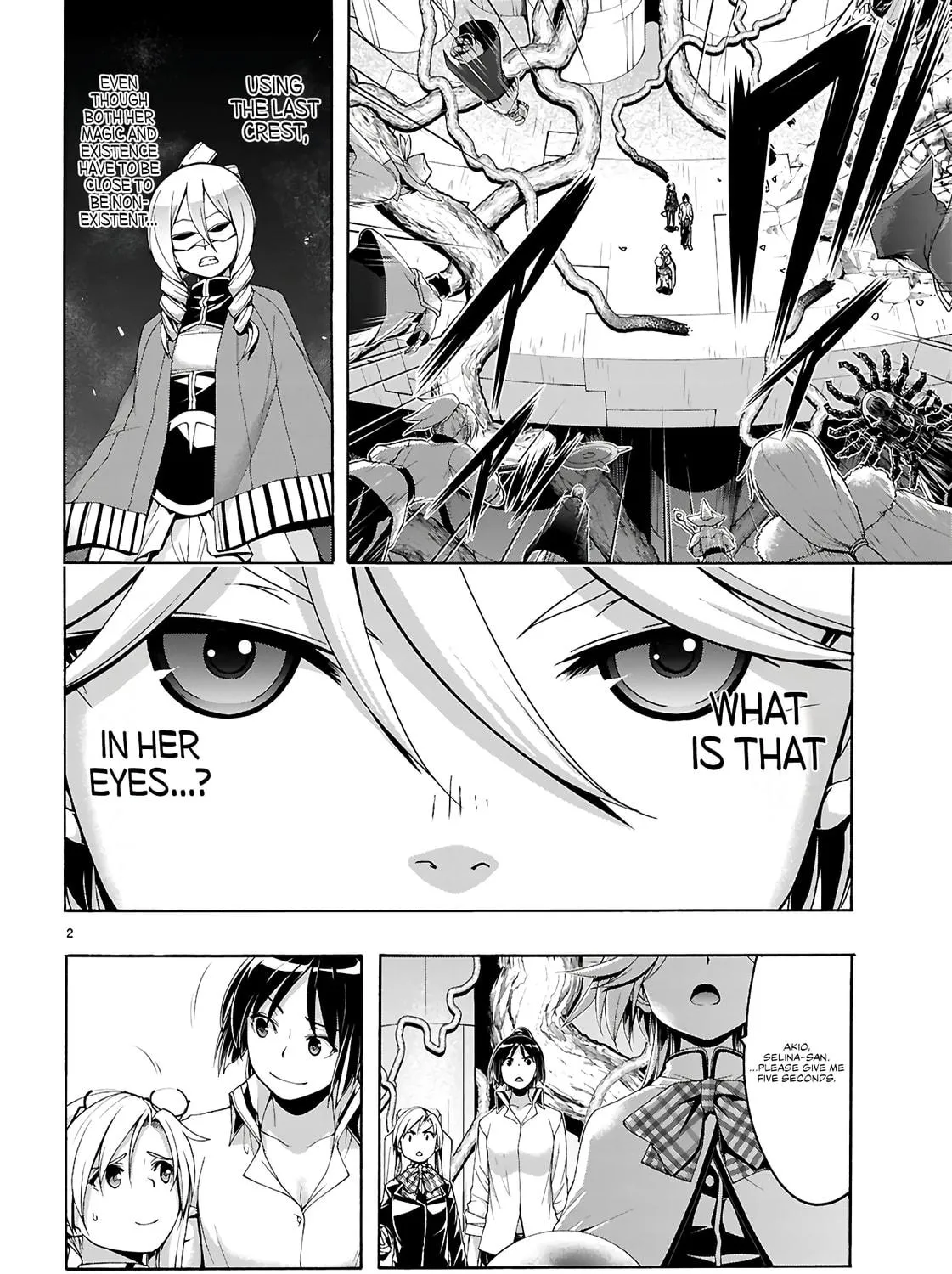 Trinity Seven: The Seven Magicians Chapter 160 page 4 - 