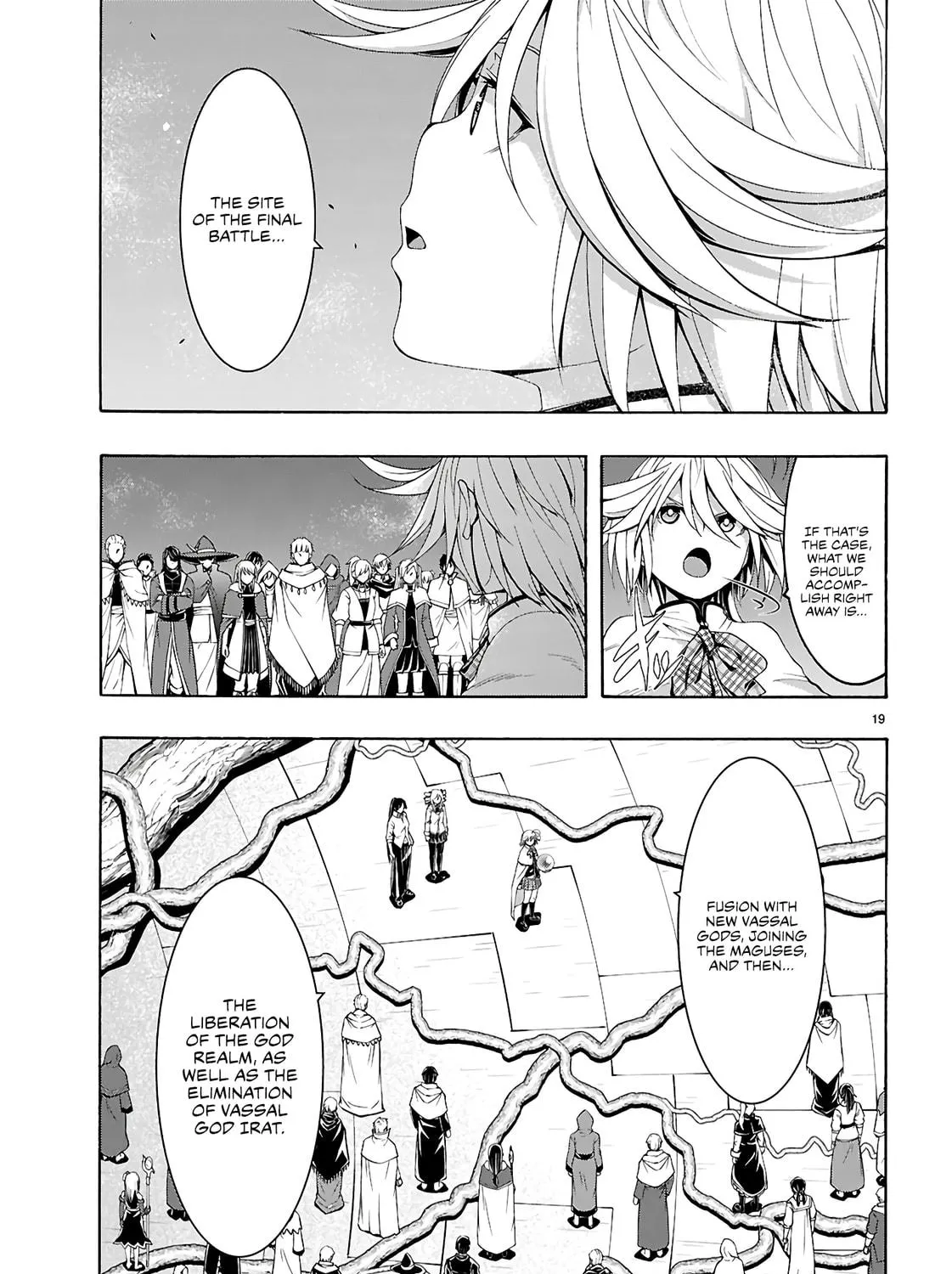 Trinity Seven: The Seven Magicians Chapter 160 page 34 - 