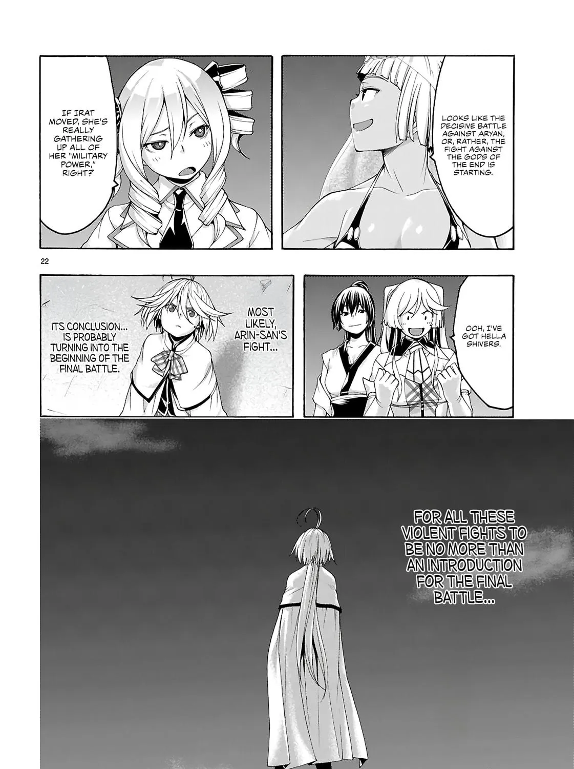 Trinity Seven: The Seven Magicians Chapter 160 page 40 - 