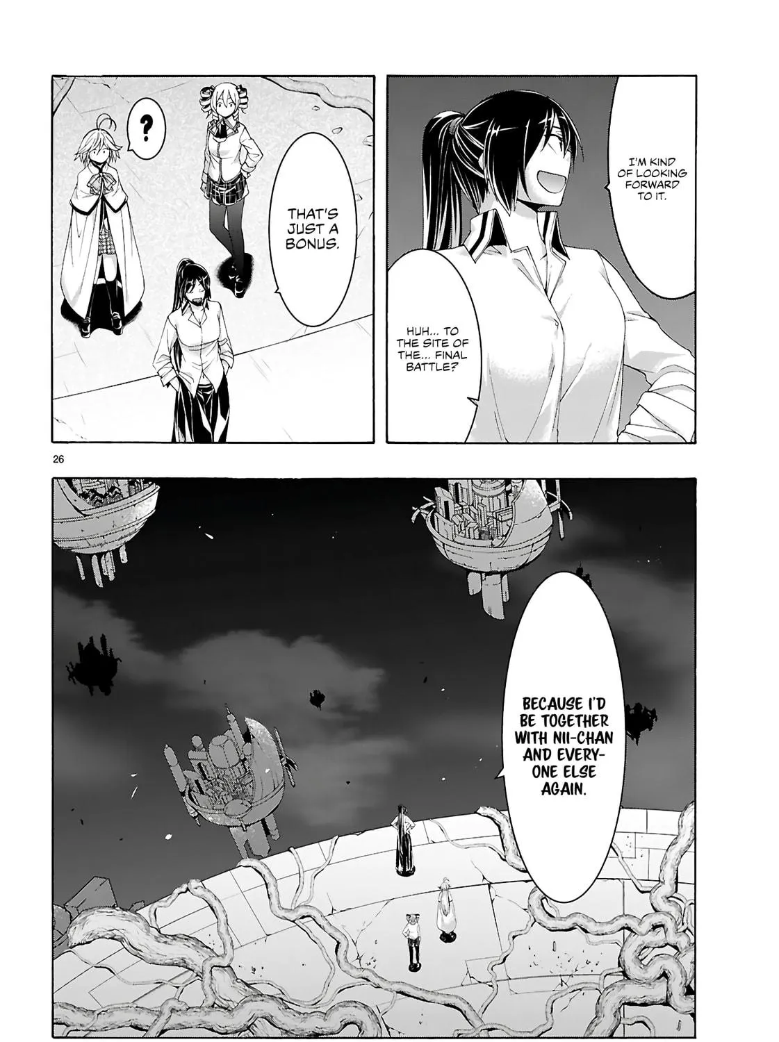 Trinity Seven: The Seven Magicians Chapter 160 page 48 - 