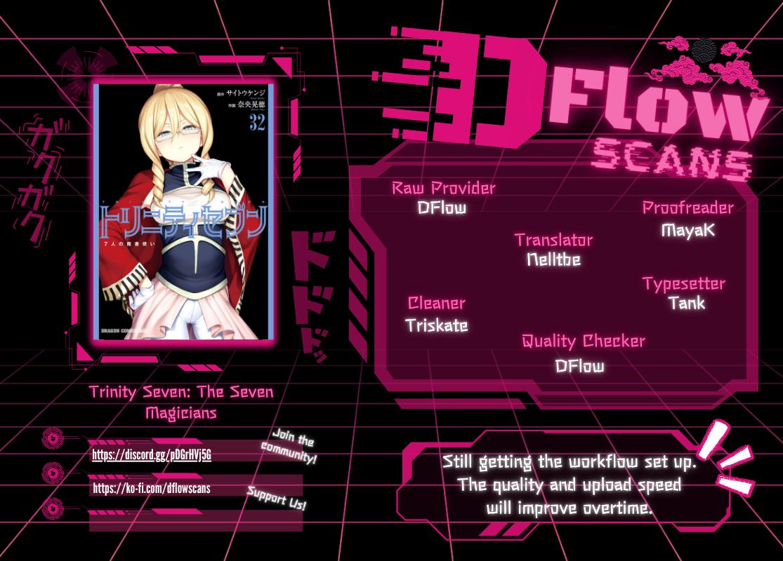 Trinity Seven: The Seven Magicians Chapter 161 page 1 - 