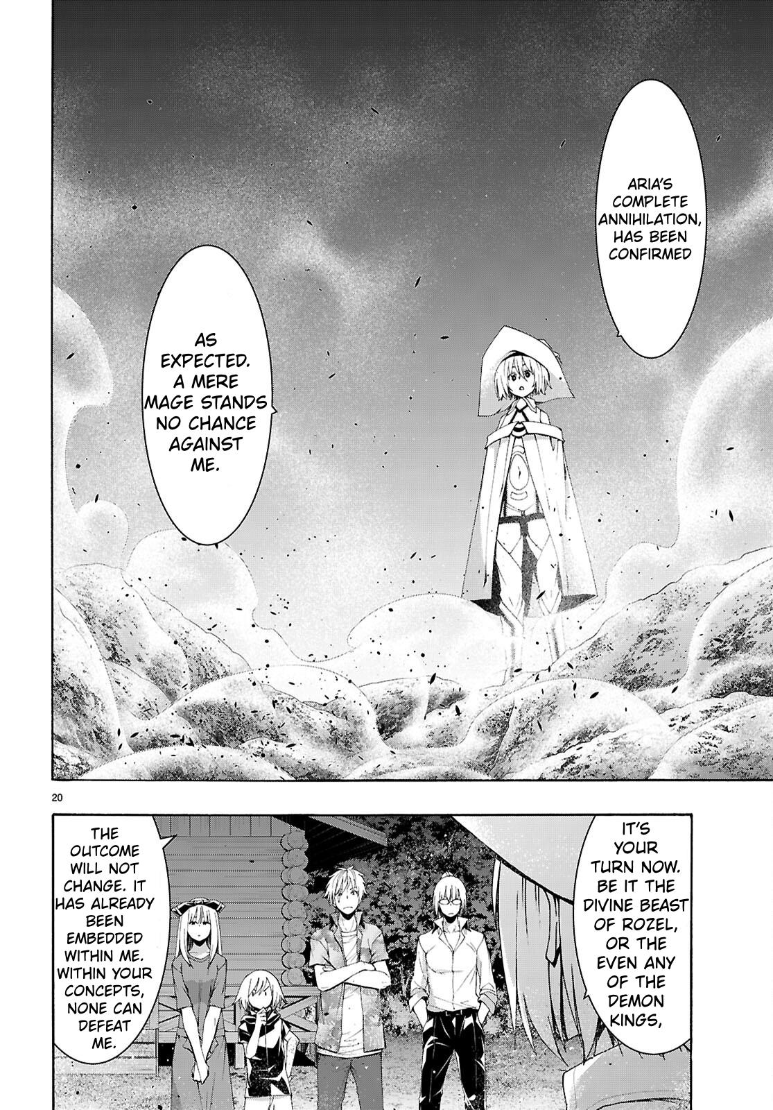 Trinity Seven: The Seven Magicians Chapter 161 page 21 - 