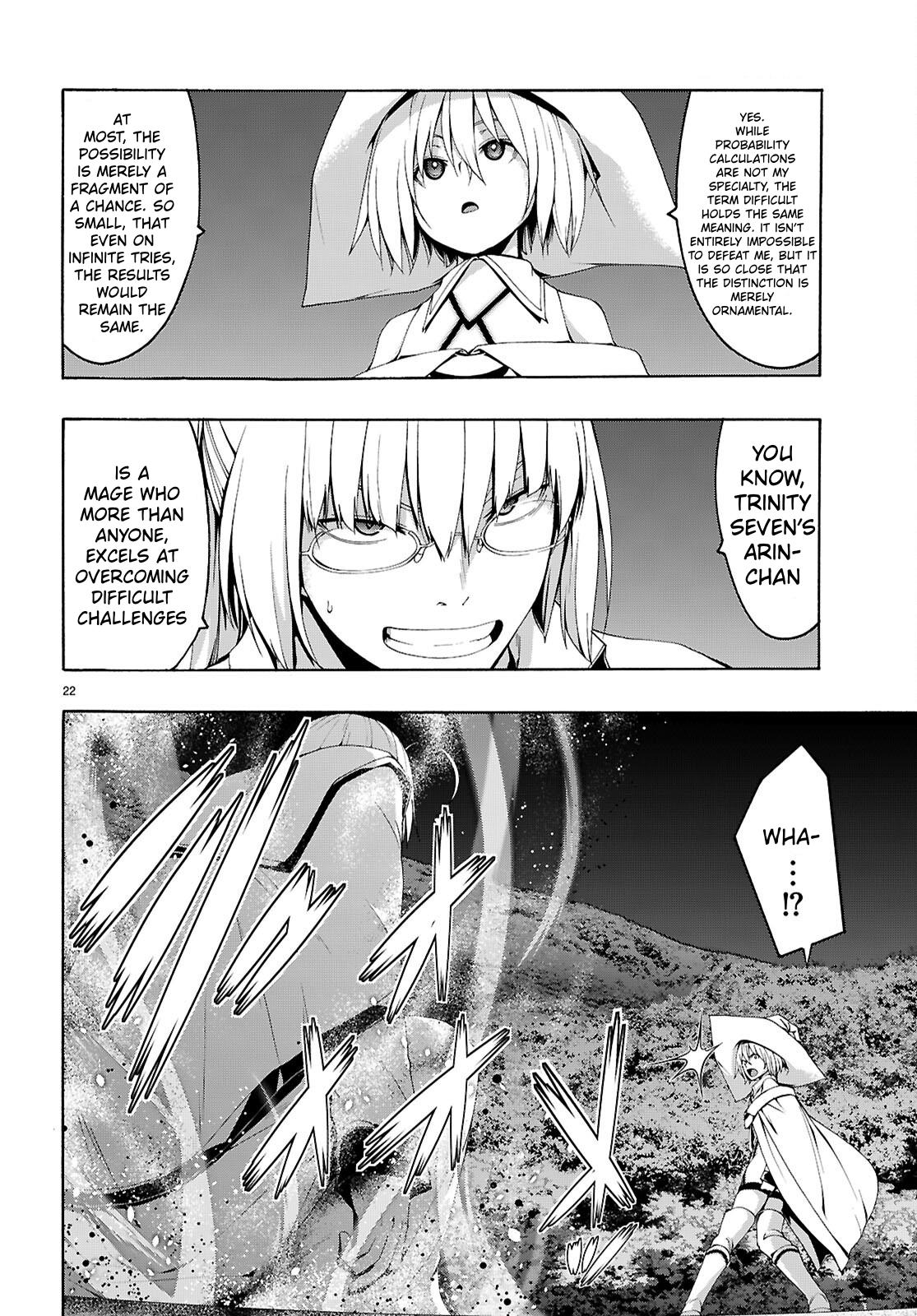 Trinity Seven: The Seven Magicians Chapter 161 page 23 - 