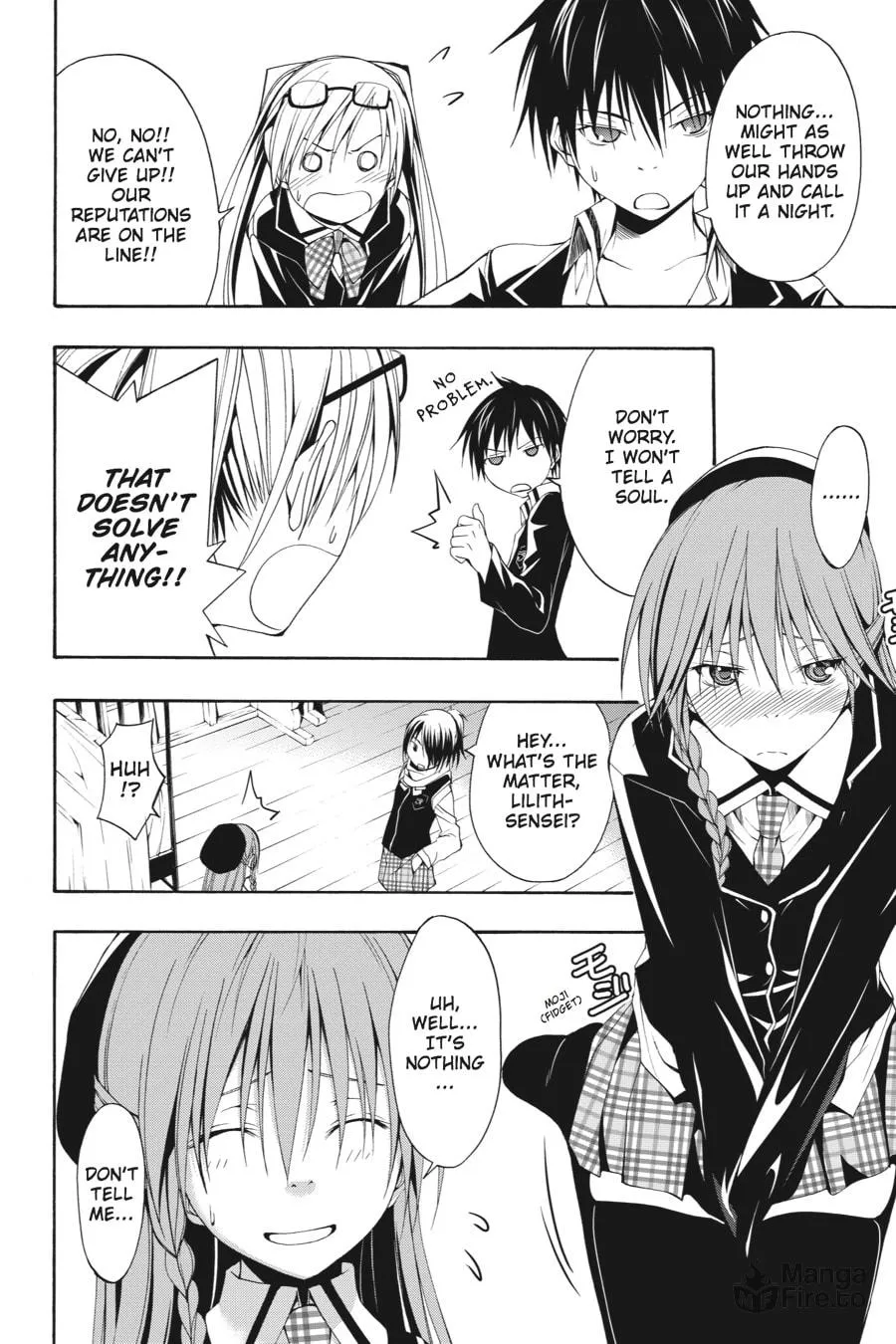 Trinity Seven: The Seven Magicians Chapter 2 page 20 - 