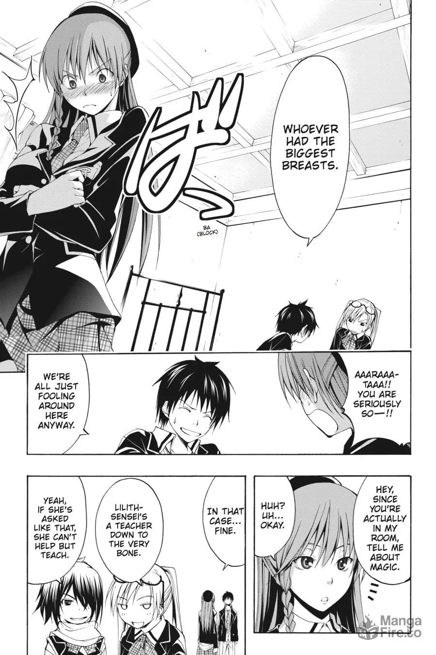 Trinity Seven: The Seven Magicians Chapter 2 page 5 - 