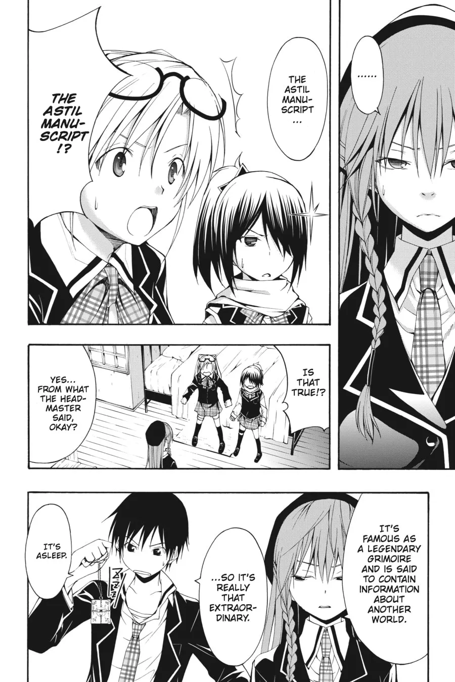 Trinity Seven: The Seven Magicians Chapter 2 page 8 - 