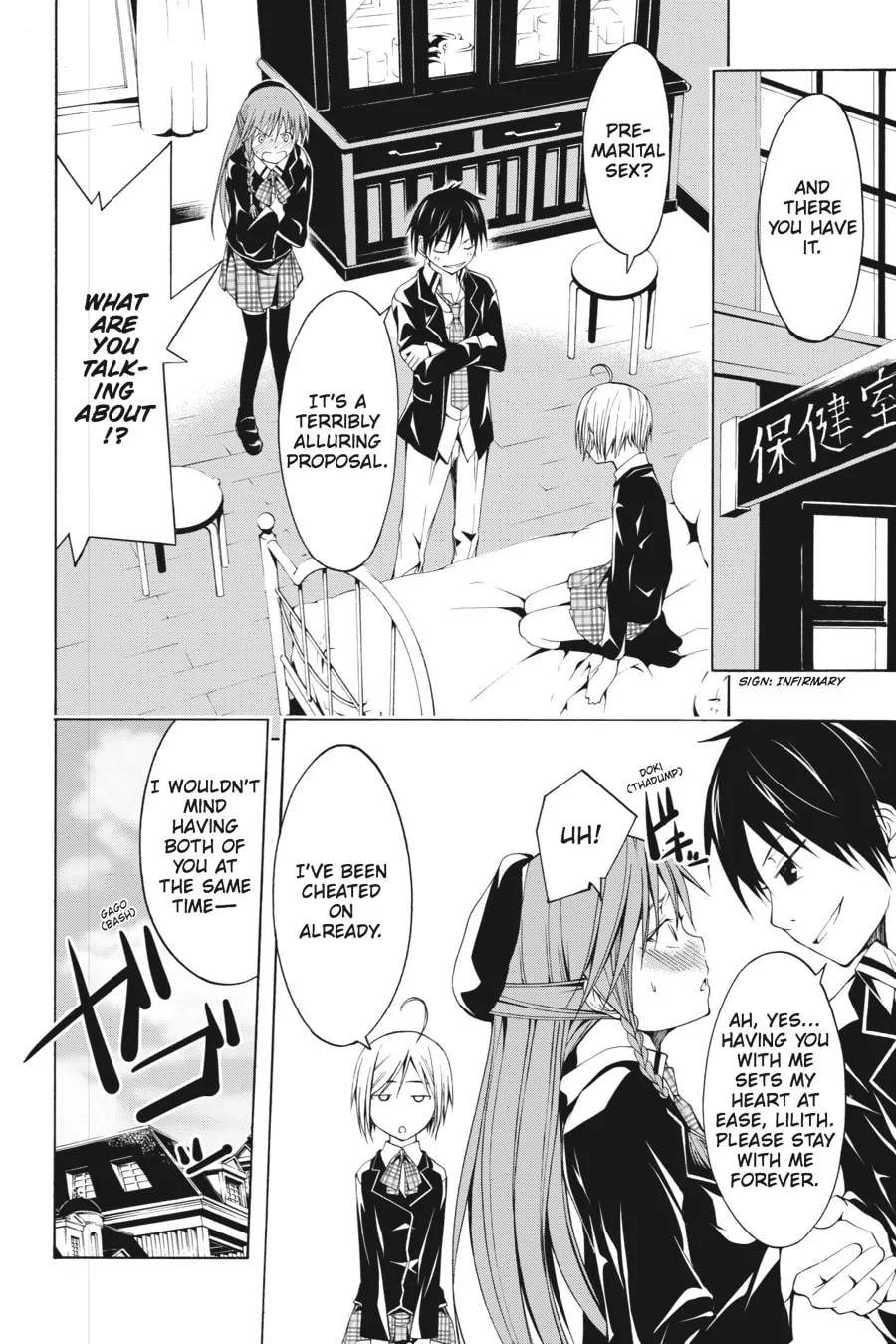 Trinity Seven: The Seven Magicians Chapter 3 page 14 - 