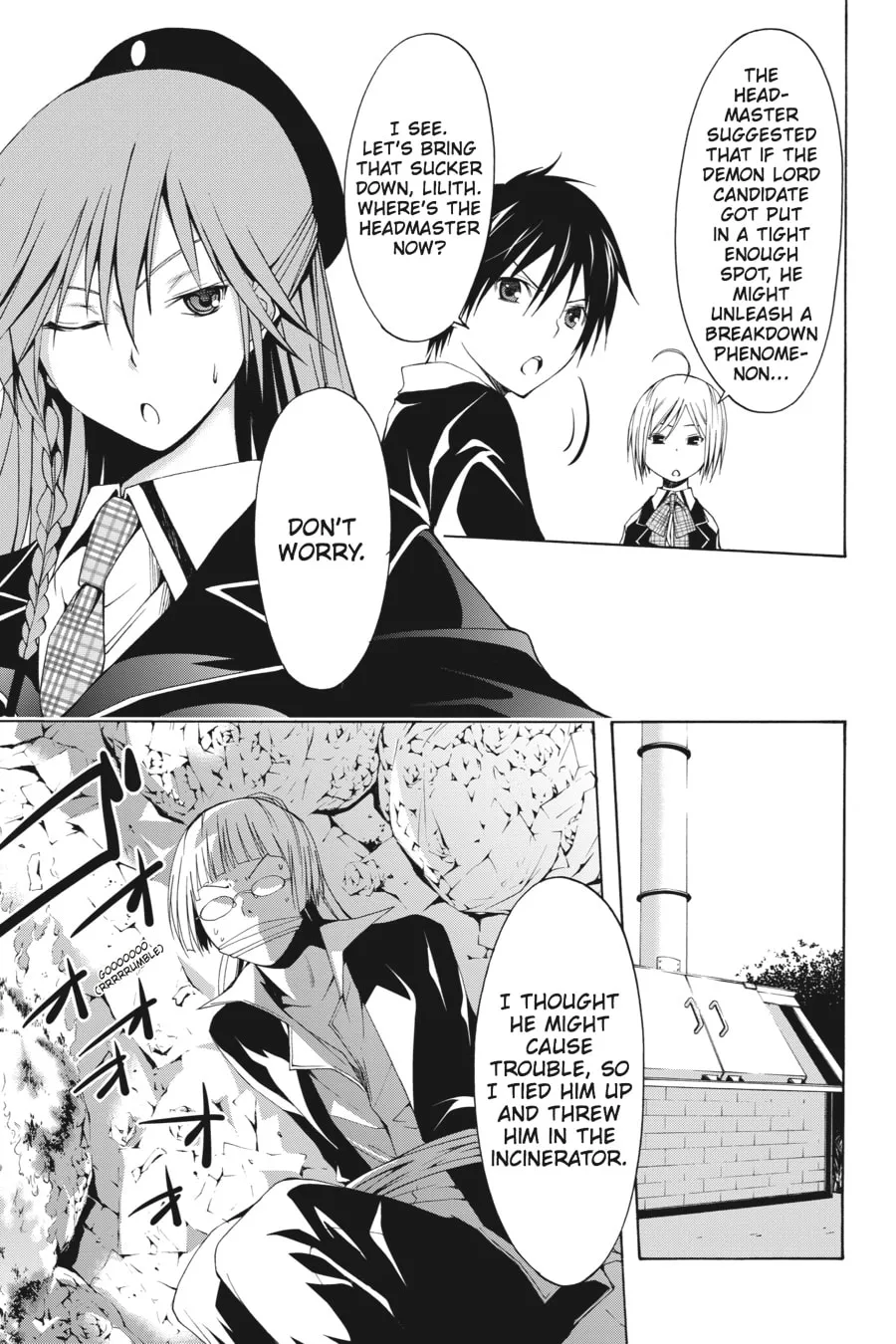 Trinity Seven: The Seven Magicians Chapter 3 page 17 - 
