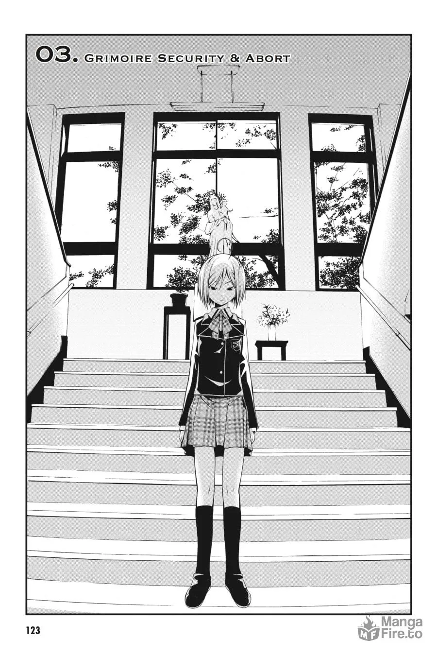 Trinity Seven: The Seven Magicians Chapter 3 page 3 - 