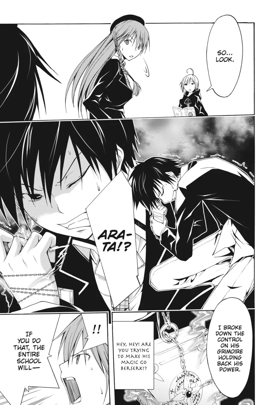 Trinity Seven: The Seven Magicians Chapter 3 page 23 - 