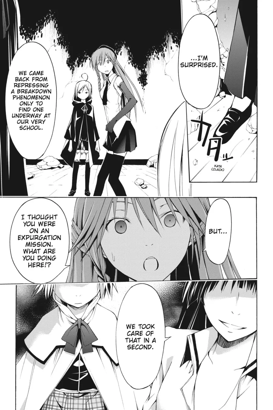 Trinity Seven: The Seven Magicians Chapter 3 page 34 - 