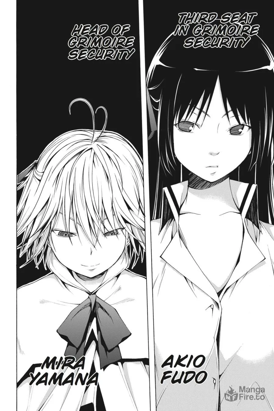 Trinity Seven: The Seven Magicians Chapter 3 page 35 - 