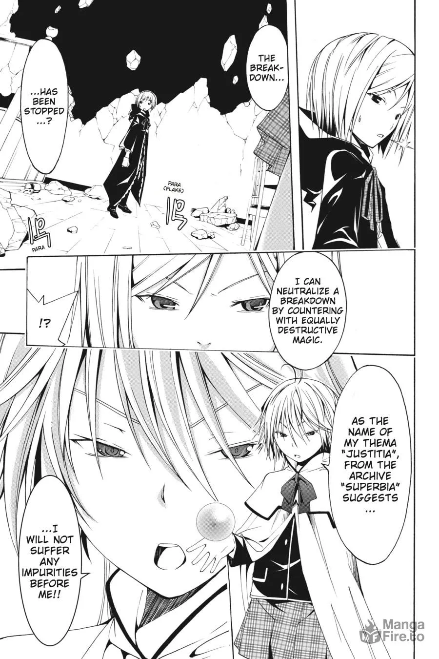 Trinity Seven: The Seven Magicians Chapter 3 page 36 - 