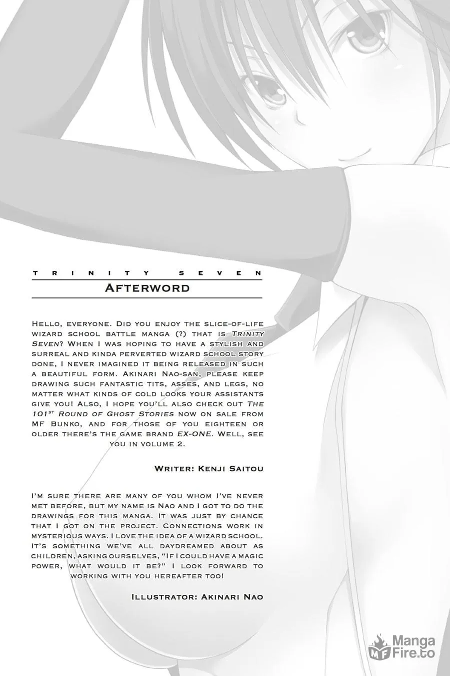 Trinity Seven: The Seven Magicians Chapter 3 page 40 - 