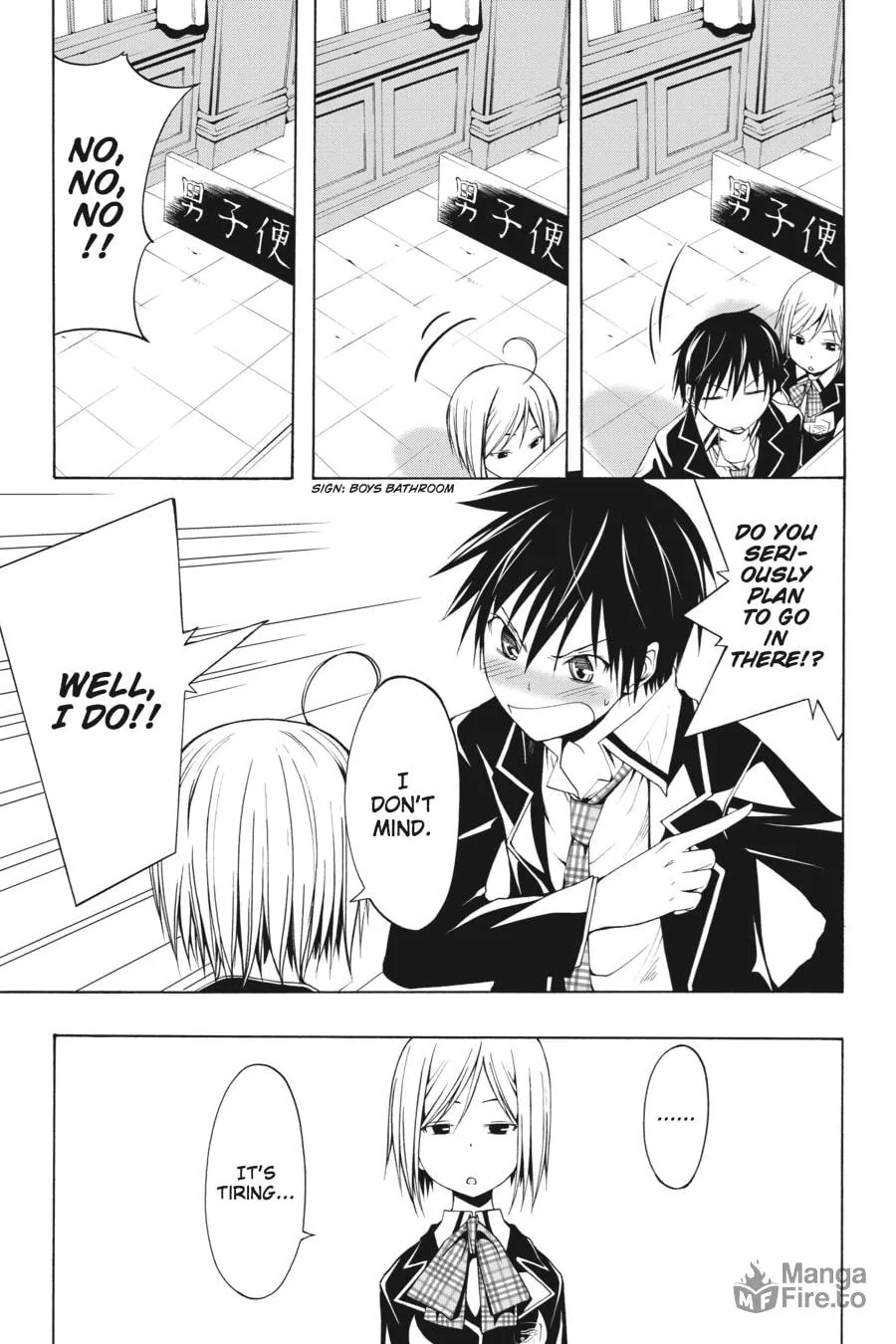 Trinity Seven: The Seven Magicians Chapter 3 page 5 - 
