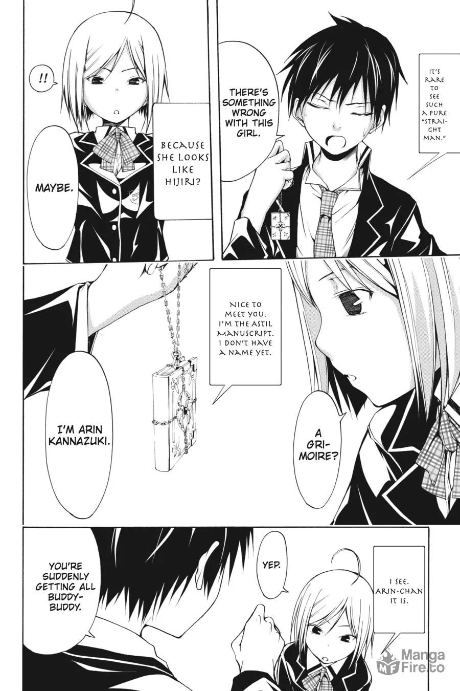 Trinity Seven: The Seven Magicians Chapter 3 page 6 - 