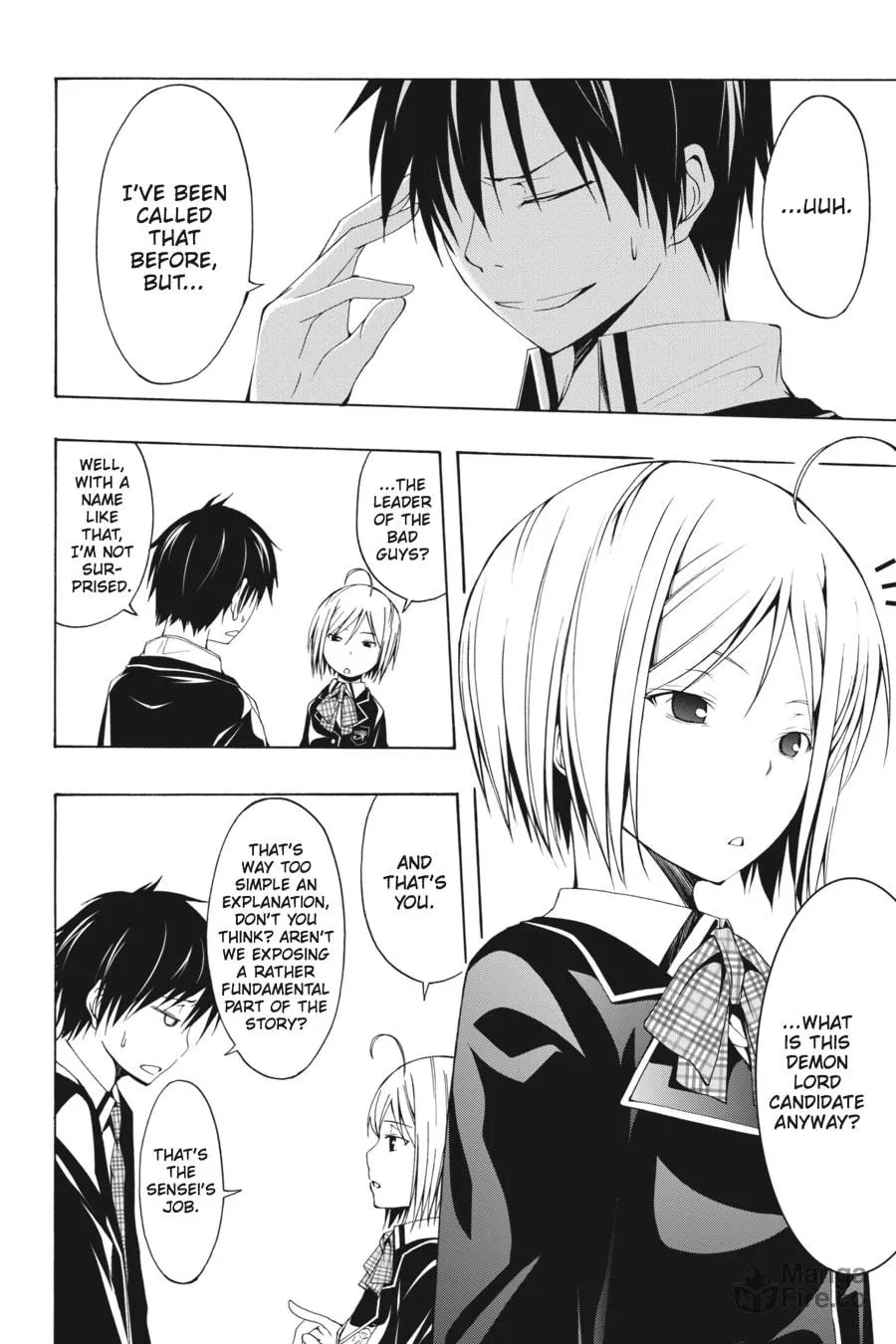 Trinity Seven: The Seven Magicians Chapter 3 page 10 - 