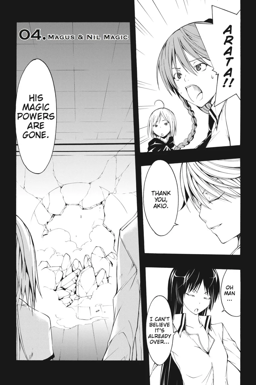 Trinity Seven: The Seven Magicians Chapter 4 page 1 - 