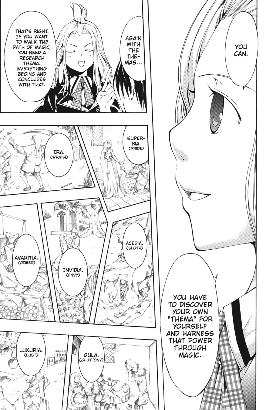 Trinity Seven: The Seven Magicians Chapter 4 page 13 - 