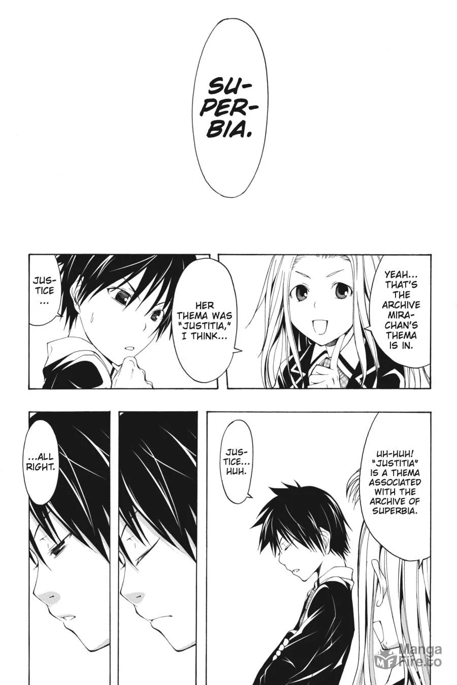 Trinity Seven: The Seven Magicians Chapter 4 page 15 - 