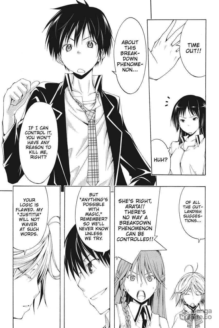 Trinity Seven: The Seven Magicians Chapter 4 page 21 - 