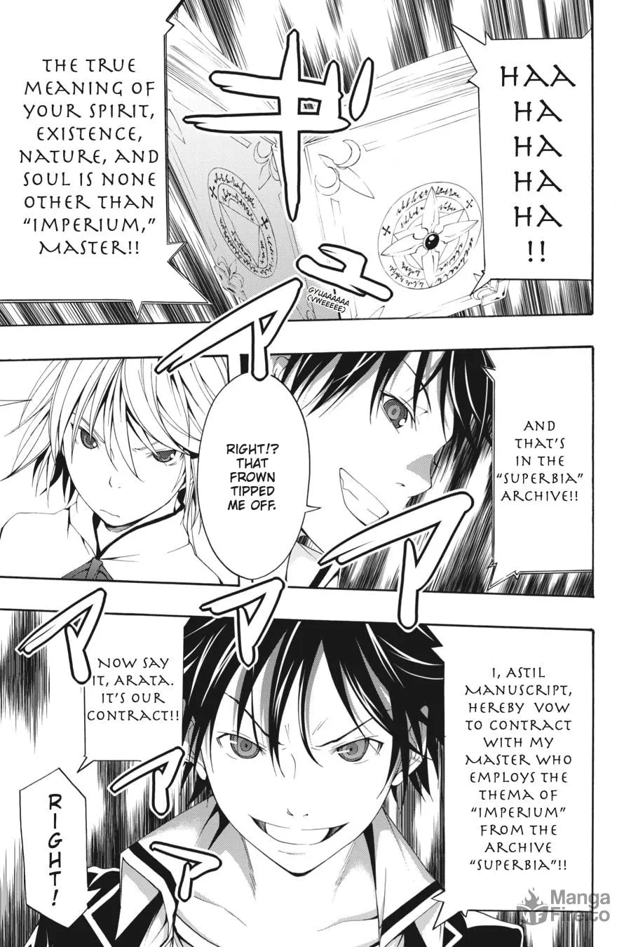 Trinity Seven: The Seven Magicians Chapter 4 page 25 - 