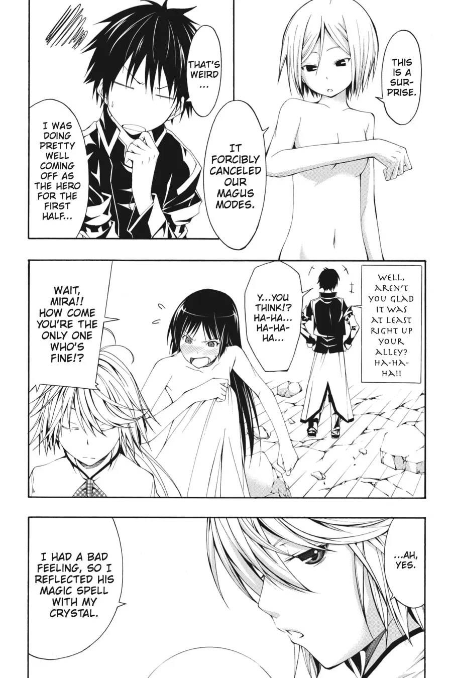 Trinity Seven: The Seven Magicians Chapter 4 page 31 - 