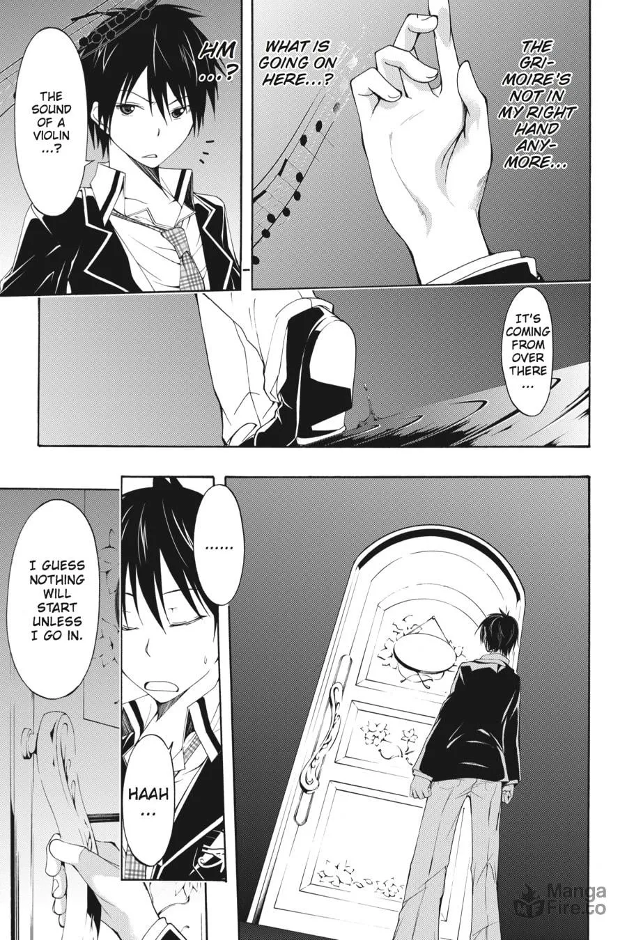 Trinity Seven: The Seven Magicians Chapter 4 page 5 - 