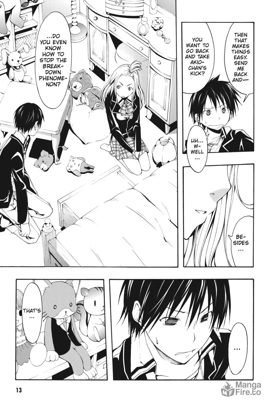 Trinity Seven: The Seven Magicians Chapter 4 page 9 - 
