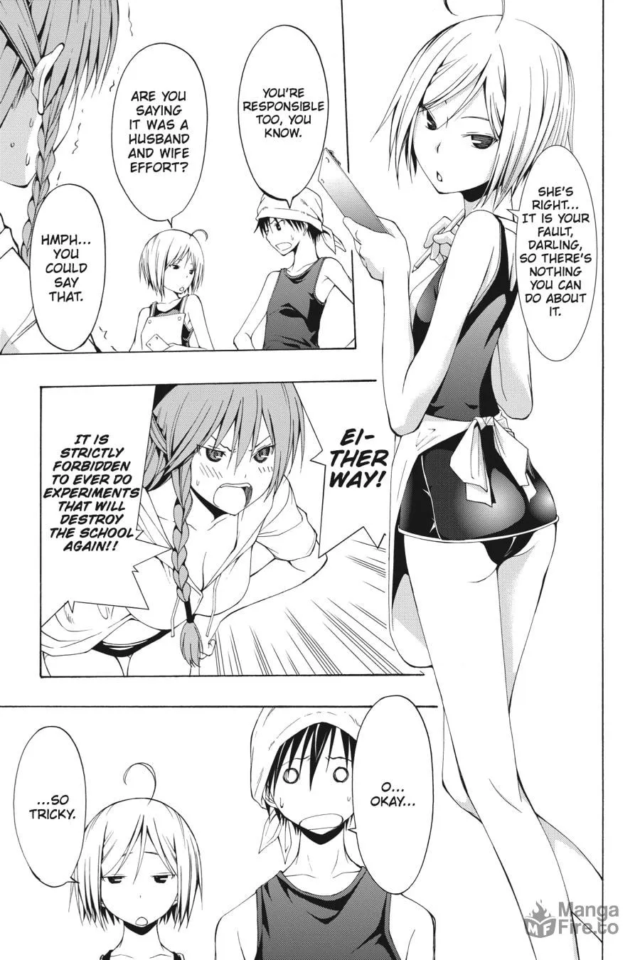 Trinity Seven: The Seven Magicians Chapter 5 page 3 - 