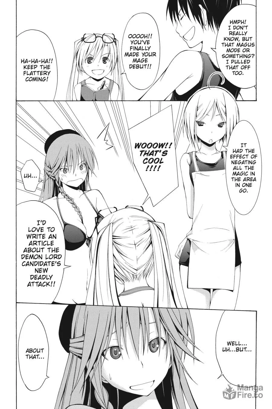 Trinity Seven: The Seven Magicians Chapter 5 page 10 - 
