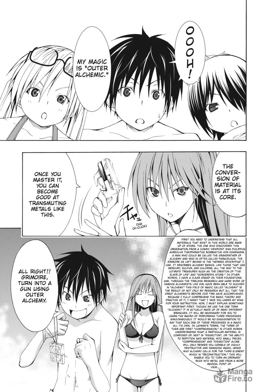 Trinity Seven: The Seven Magicians Chapter 6 page 27 - 